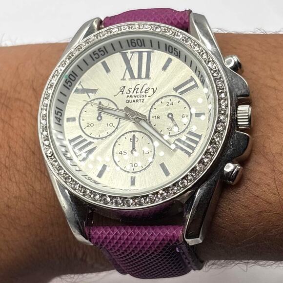 Purple Ashley Men's Watch - Picture 1 of 5